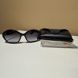 Ray Bans Black Cat Eye Sunglasses